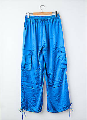 Pantalon cargo albastru NOOR BY NORA GHARIB femeie
