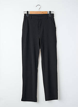 Pantalon drept croială dreaptă negru JACQUELINE DE YONG femeie