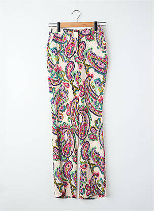 Pantalon drept roz MORGAN femeie