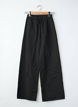 Pantalon larg negru SUBDUED femeie