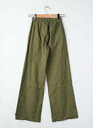 Pantalon larg verde SUBDUED femeie