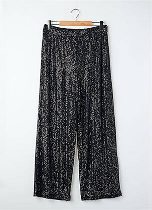 Pantalon larg negru VILA femeie