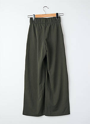 Pantalon drept verde JACQUELINE DE YONG femeie