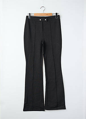 Pantalon drept negru MANGO femeie