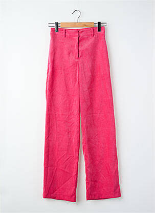 Pantalon drept roz VILA femeie
