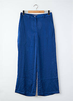 Pantalon larg albastru JACQUELINE DE YONG femeie