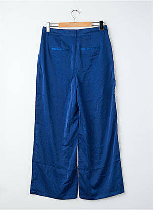 Pantalon larg albastru JACQUELINE DE YONG femeie
