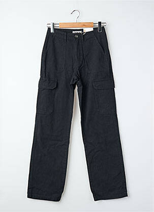 Pantalon cargo talie înaltă talie înaltă negru ONLY femeie