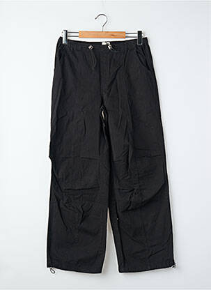 Pantalon larg negru TALLY WEIJL femeie