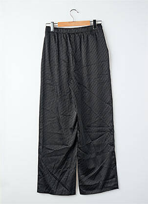 Pantalon larg talie înaltă talie înaltă negru VERO MODA femeie