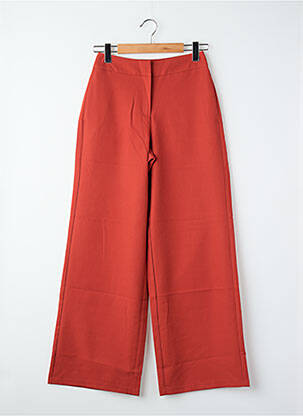 Pantalon drept talie înaltă talie înaltă roșu VERO MODA femeie