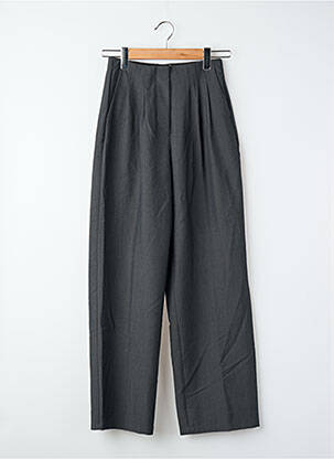 Pantalon drept gri JACQUELINE DE YONG femeie
