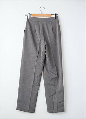 Pantalon drept croială dreaptă gri ONLY femeie