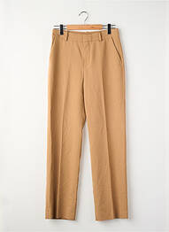 Pantalon drept maro MANGO femeie