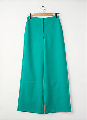 Pantalon larg albastru VERO MODA femeie