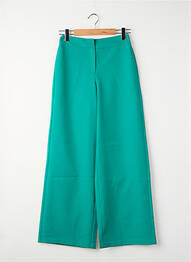 Pantalon larg albastru VERO MODA femeie