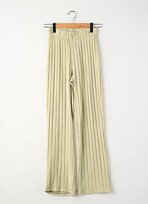 Pantalon evazat verde ONLY femeie