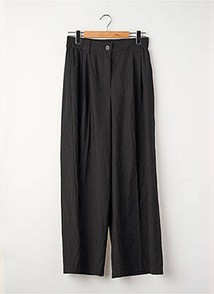 Pantalon larg croială largă negru VILA femme