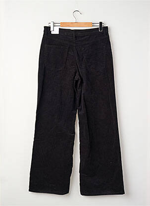 Pantalon larg negru MANGO femeie