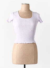Tricou violet CEMI femme