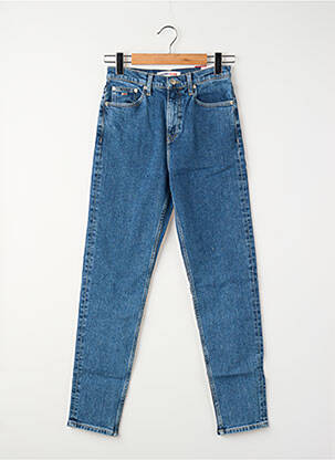 Blugi cu croială slim albastru TOMMY HILFIGER femeie