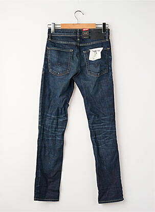 Blugi cu croială slim albastru JACK & JONES bărbat