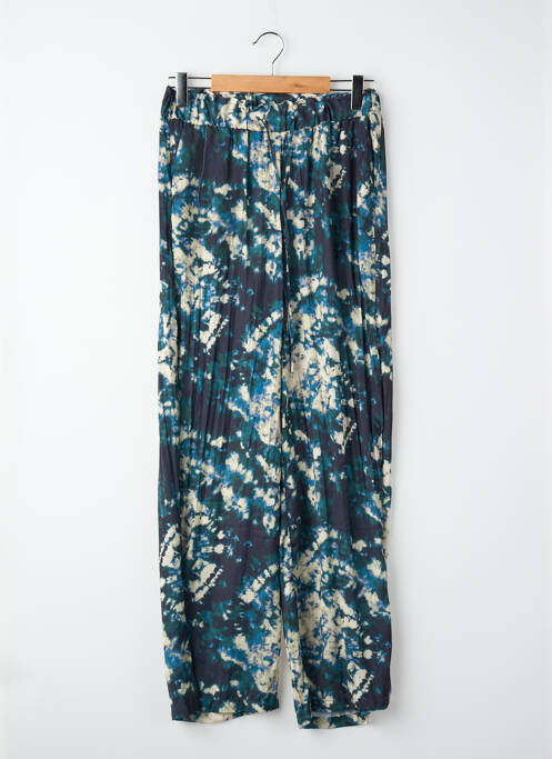 Pantalon larg verde MANGO femme