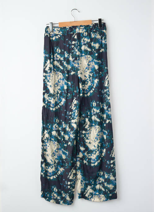Pantalon larg verde MANGO femme
