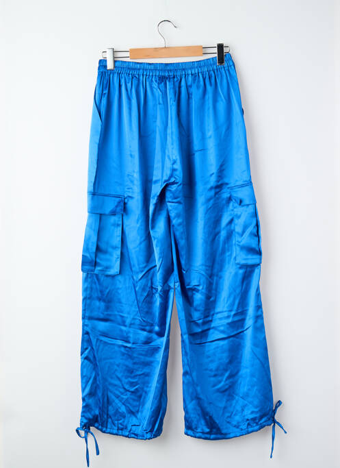 Pantalon cargo albastru NOOR BY NORA GHARIB femme