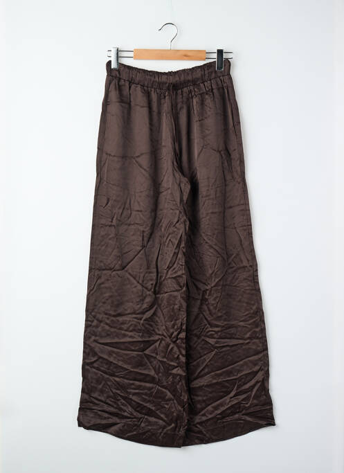 Pantalon larg maro ASTRID BLACK LABEL femme