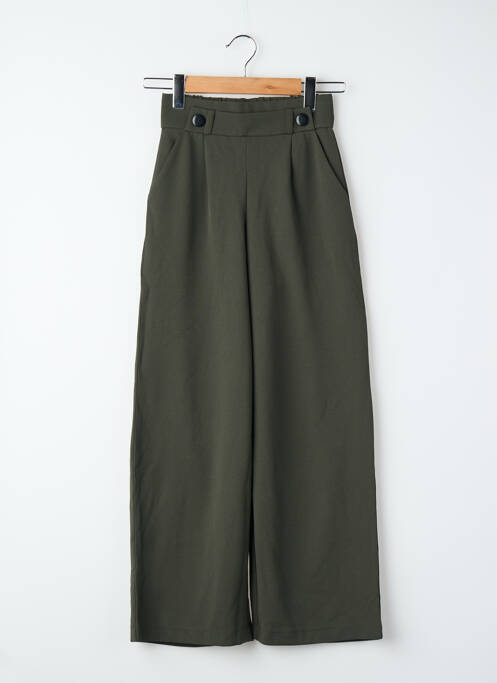 Pantalon drept verde JACQUELINE DE YONG femme