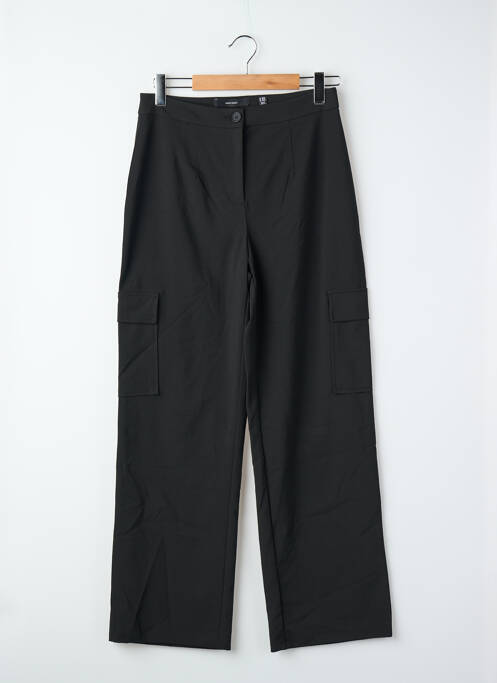 Pantalon drept talie înaltă talie înaltă negru VERO MODA femme