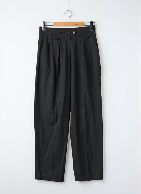 Pantalon drept negru ASTRID BLACK LABEL femme