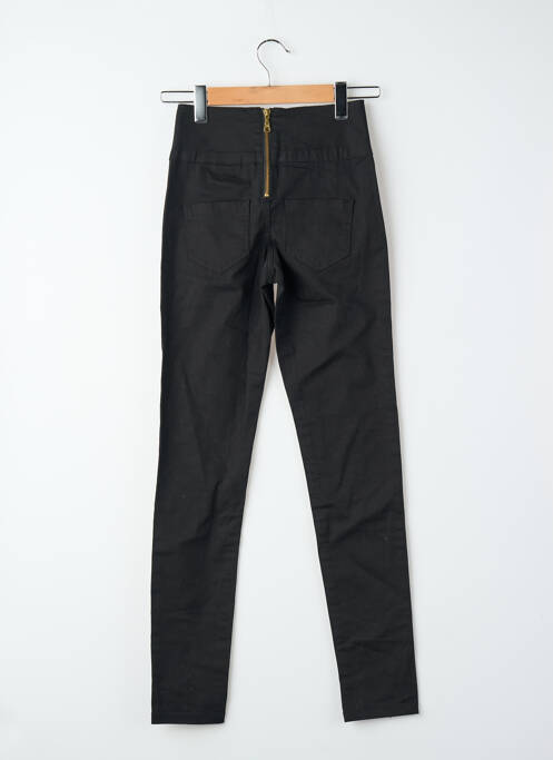 Pantalon slim negru PIECES femme