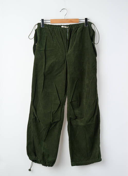 Pantalon larg mărime normală mărime normală verde ONLY femme