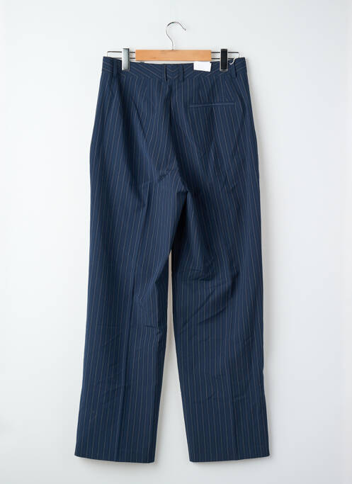 Pantalon drept talie înaltă talie înaltă albastru JJXX femme
