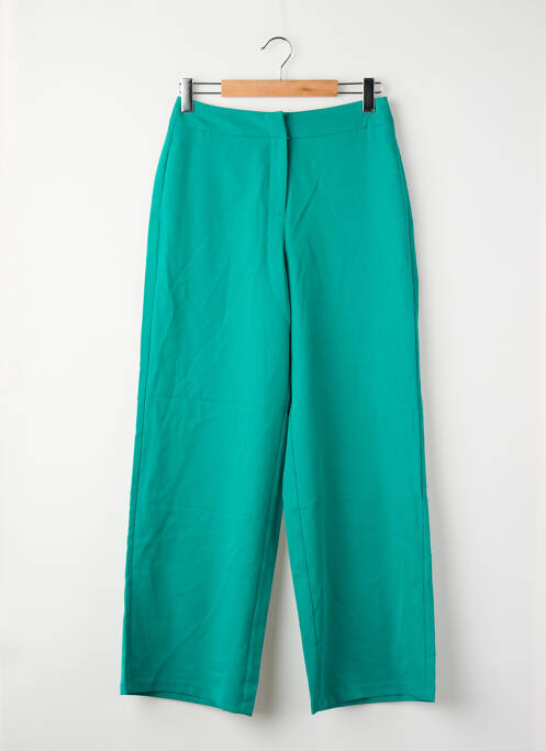 Pantalon drept talie înaltă talie înaltă verde VERO MODA femme
