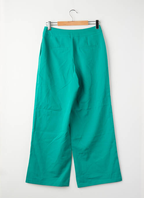 Pantalon drept talie înaltă talie înaltă verde VERO MODA femme