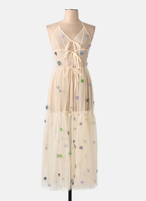 Rochie lungă bej YOUNG DESIGNERS femme