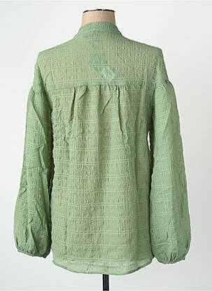 Cămașă mâneci lungi mâneci lungi verde VERO MODA femeie