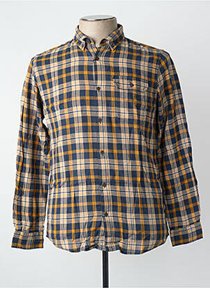 Cămașă cu mâneci lungi maro JACK & JONES bărbat