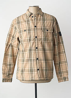 Jachete casual guler de bluză bej JACK & JONES bărbat
