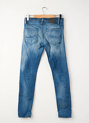 Blugi cu croială slim albastru JACK & JONES bărbat