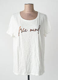 Tricou alb OPUS femme