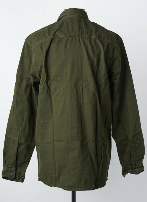 Cămașă cu mâneci lungi verde JACK & JONES homme