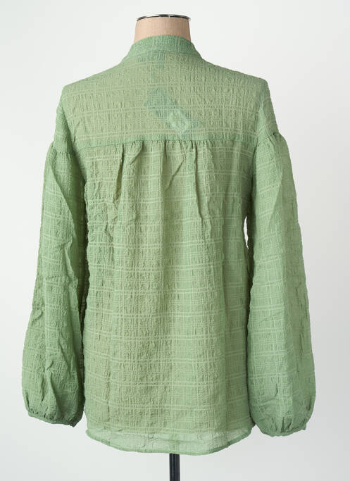 Cămașă mâneci lungi mâneci lungi verde VERO MODA femme
