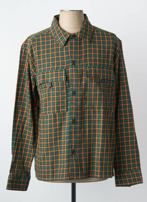 Cămașă cu mâneci lungi verde ONLY&SONS homme
