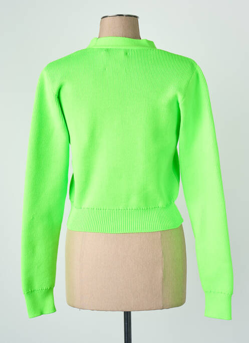 Vestă cu mâneci lungi verde YUGEN femme