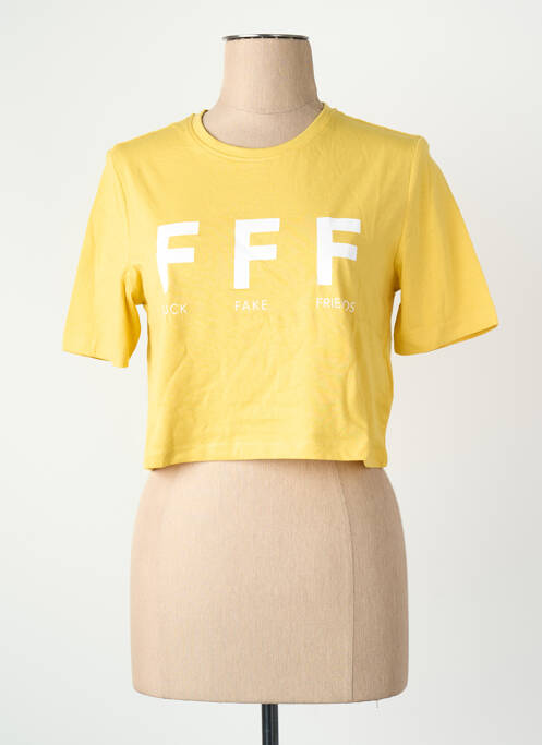Tricou galben ONLY femme