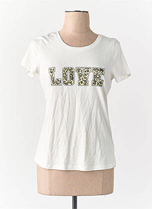 Tricou alb CATWALK JUNKIE. femeie